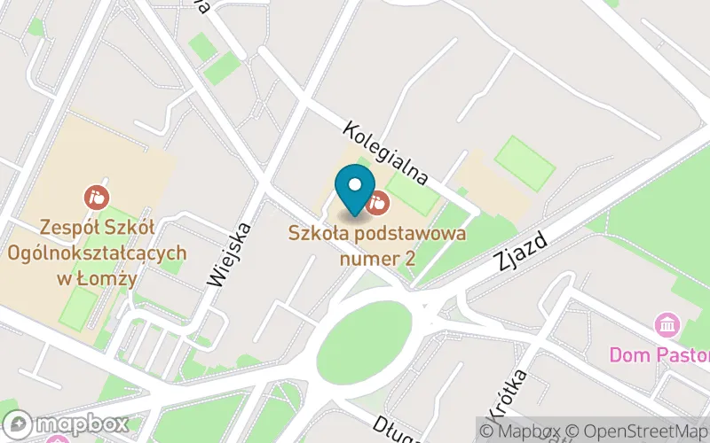 Lokalizacja: Szkoła Podstawowa nr 2 im. Władysława Broniewskiego w Łomży