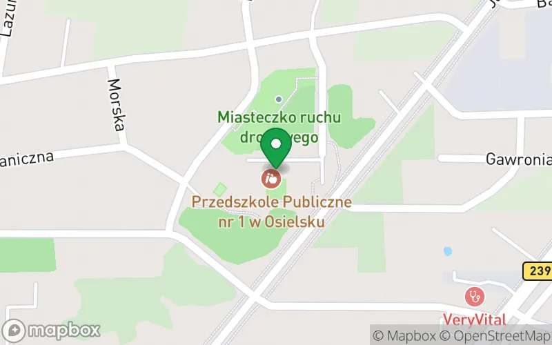 Lokalizacja: Publiczne Przedszkole nr 1 w Osielsku