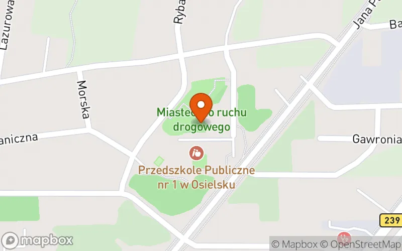 Lokalizacja: Publiczny Żłobek nr 1 w Osielsku