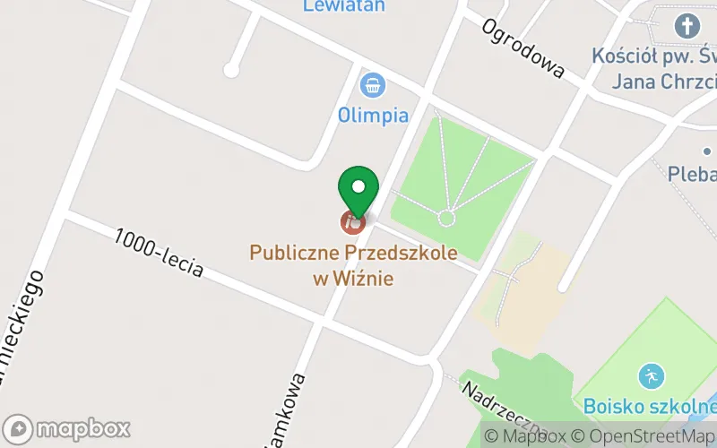 Lokalizacja: Publiczne Przedszkole w Wiźnie