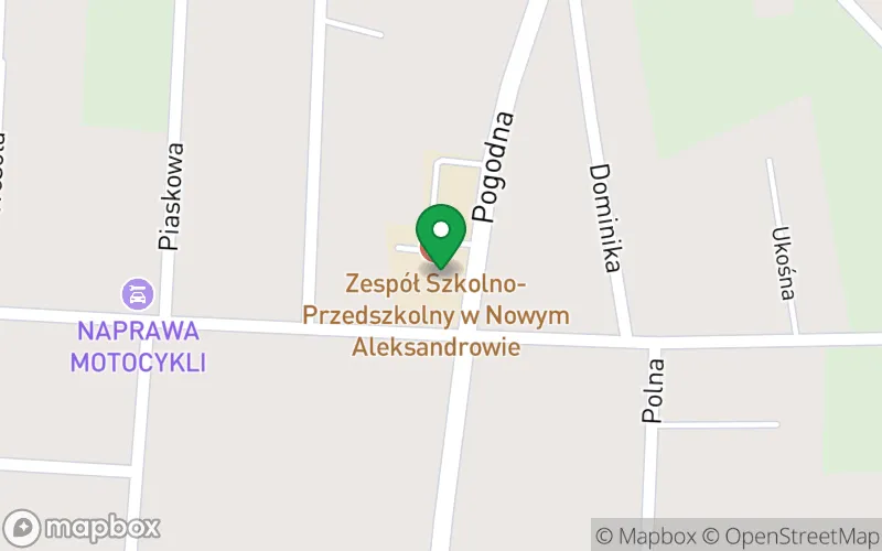 Lokalizacja: Przedszkole Samorządowe w Nowym Aleksandrowie