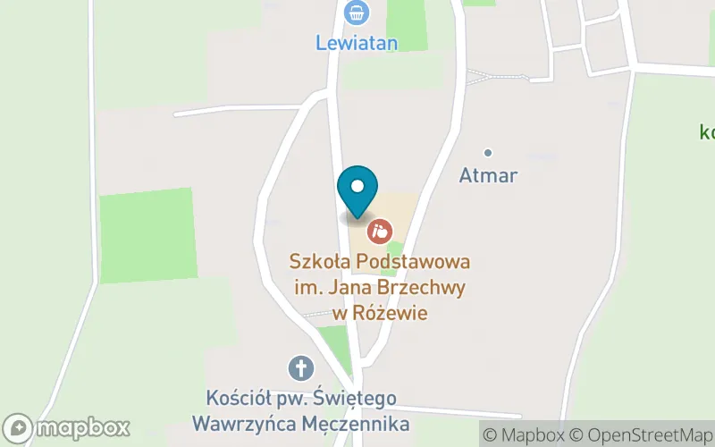 Lokalizacja: Szkoła Podstawowa im. Jana Brzechwy w Różewie