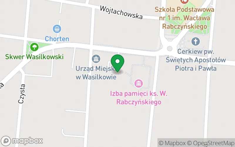 Lokalizacja: Publiczne Przedszkole z Oddziałami Integracyjnymi "Tekakwita" w Wasilkowie