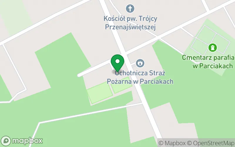 Lokalizacja: Punkt Przedszkolny "Czterolistna Koniczynka" w Parciakach