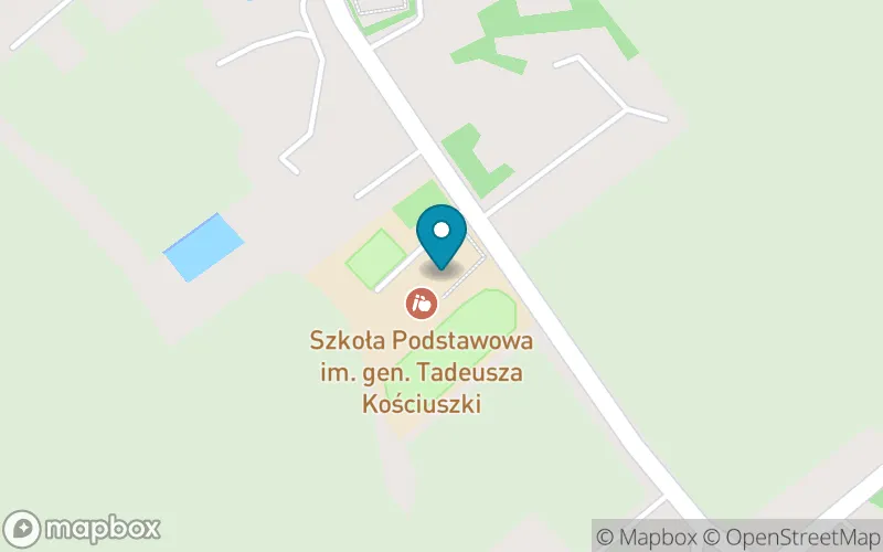 Lokalizacja: Szkoła Podstawowa im. Tadeusza Kościuszki w Zieleniu