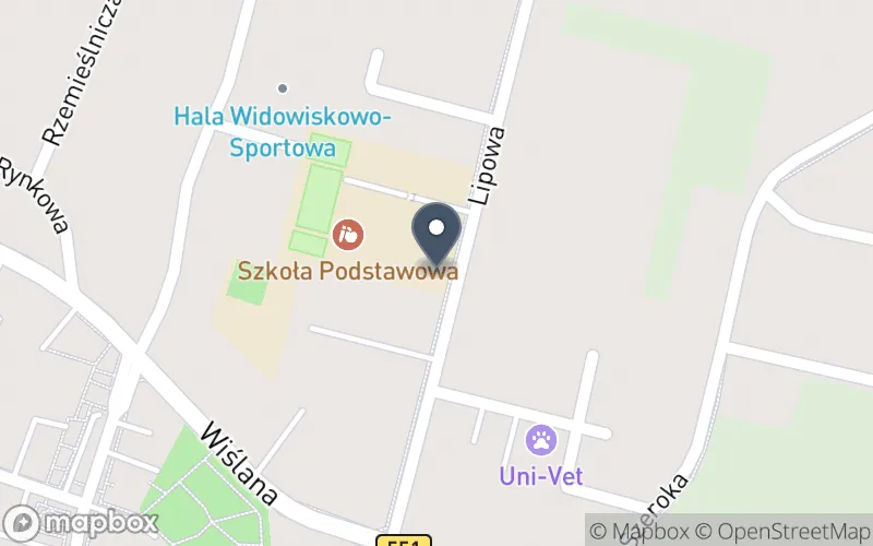 Lokalizacja: Zespół Szkół w Unisławiu