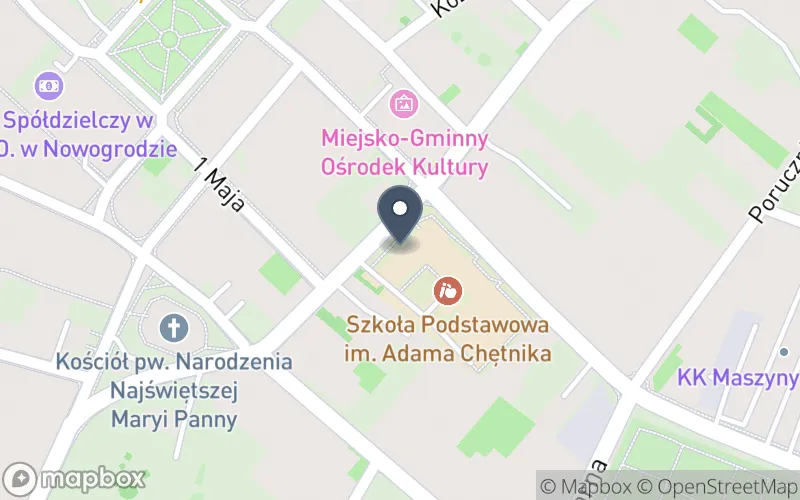 Lokalizacja: Zespół Szkół Samorządowych w Nowogrodzie