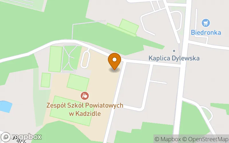 Lokalizacja: Szkoła Policealna w Kadzidle