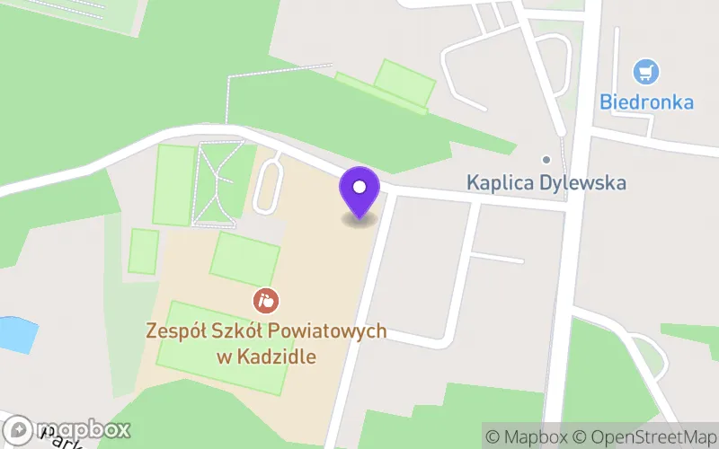 Lokalizacja: Liceum Ogólnokształcące dla Dorosłych w Kadzidle