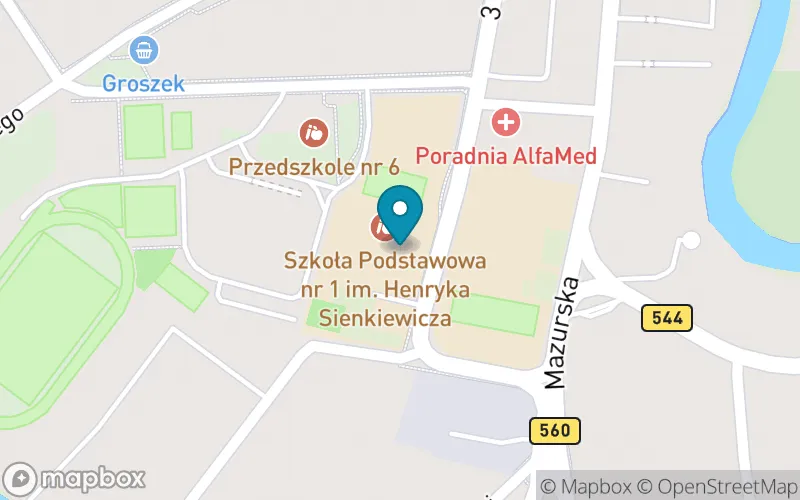 Lokalizacja: Szkoła Podstawowa nr 1 im. Henryka Sienkiewicza w Brodnicy