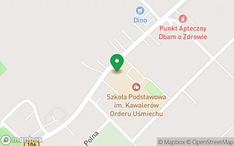 Lokalizacja: Punkt Przedszkolny przy Szkole Podstawowej im. Kawalerów Orderu Uśmiechu