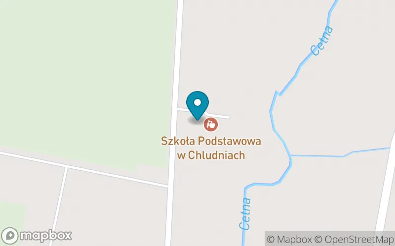 Lokalizacja: Szkoła Podstawowa w Chludniach