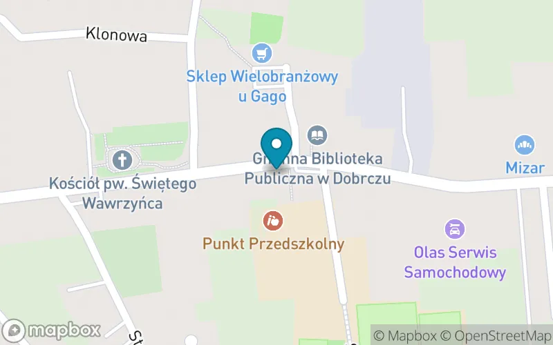 Lokalizacja: Szkoła Podstawowa im. Kazimierza Górskiego w Dobrczu