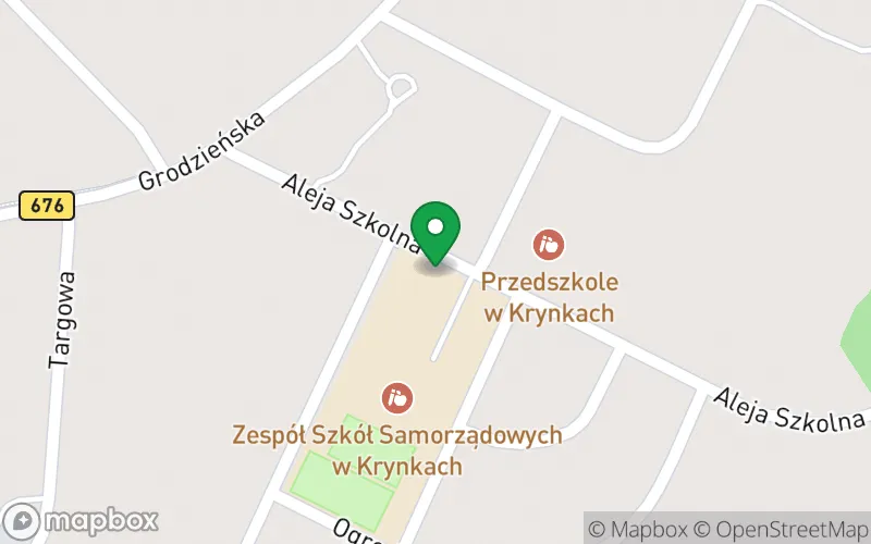 Lokalizacja: Przedszkole w Krynkach