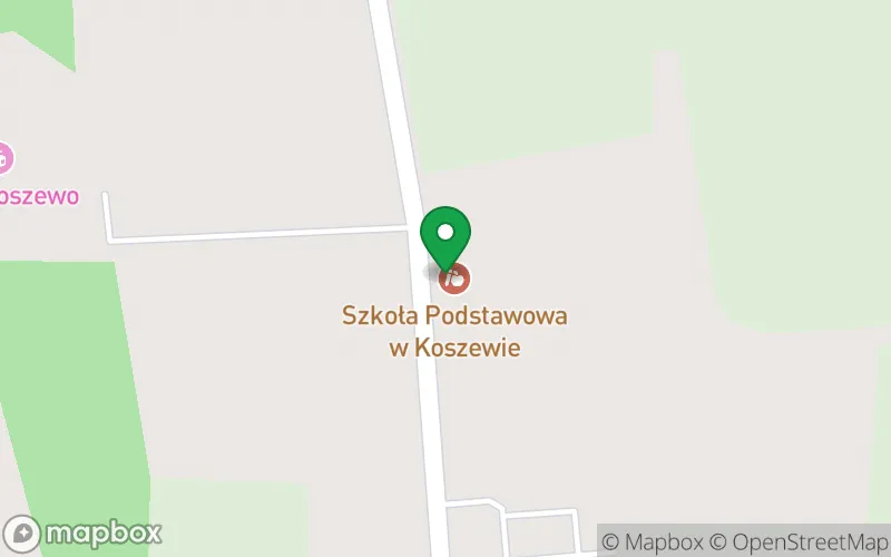 Lokalizacja: Niepubliczne Przedszkole Towarzystwa Przyjaciół Dzieci "Słoneczko" w Koszewie
