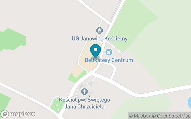 Lokalizacja: Szkoła Podstawowa im. Jana Pawła II w Janowcu Kościelnym