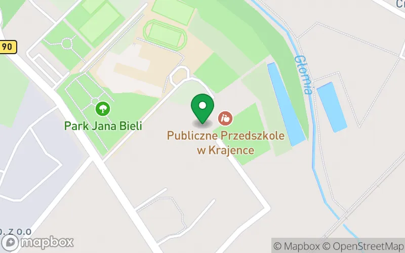 Lokalizacja: Publiczne Przedszkole w Krajence