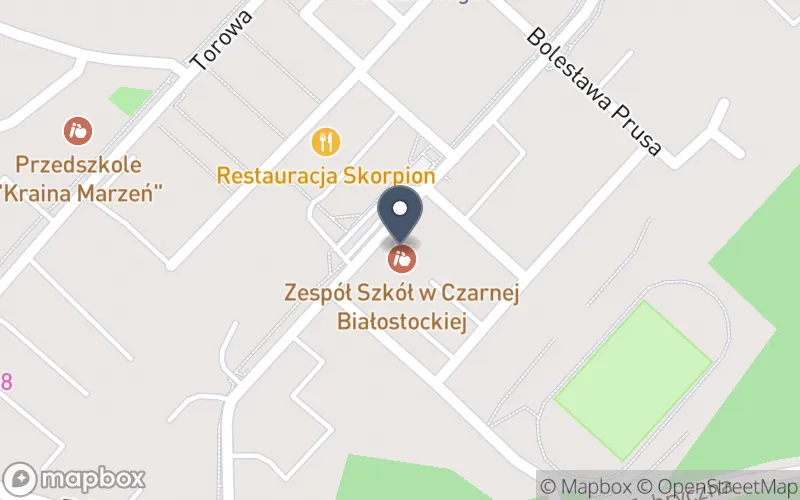 Lokalizacja: Zespół Szkół w Czarnej Białostockiej