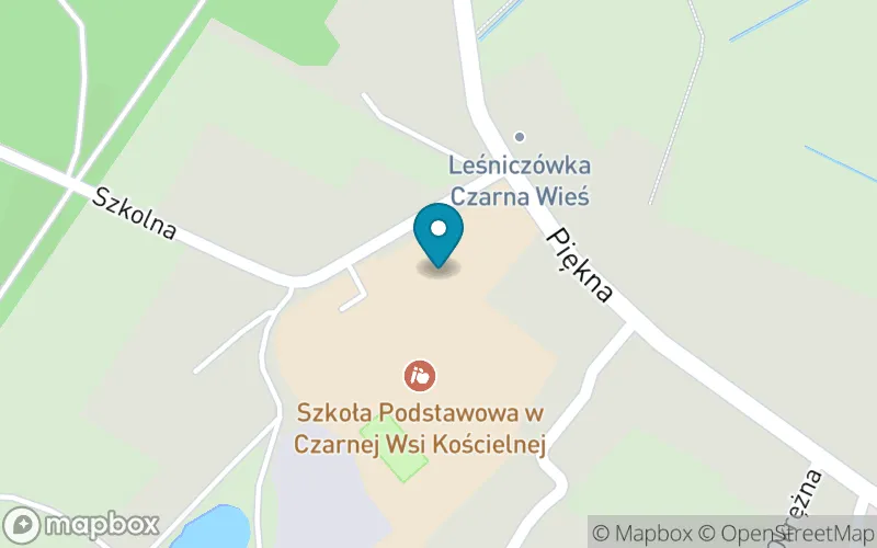 Lokalizacja: Szkoła Podstawowa w Czarnej Wsi Kościelnej