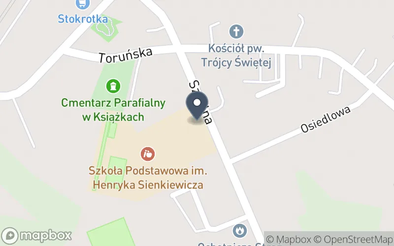 Lokalizacja: Szkoła Podstawowa i Przedszkole im. Henryka Sienkiewicza w Książkach