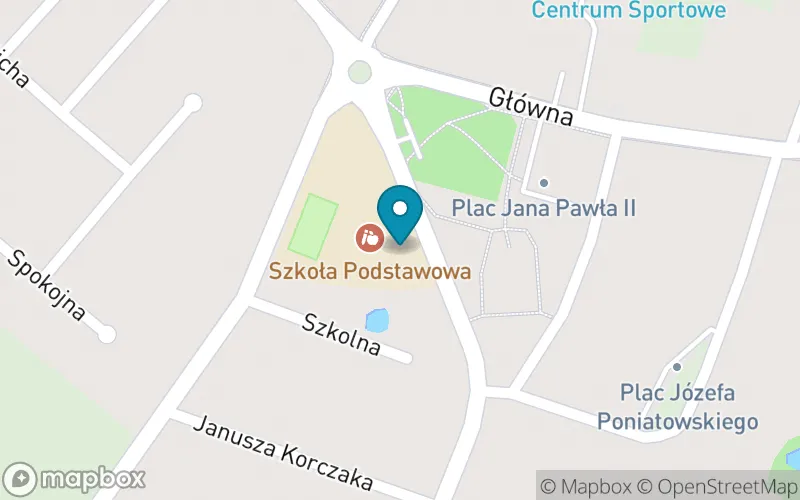 Lokalizacja: Szkoła Podstawowa w Pruszczu