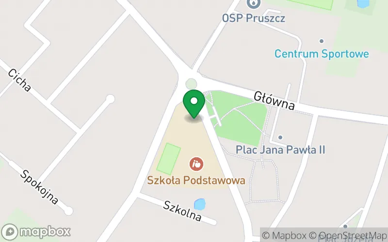Lokalizacja: Przedszkole Samorządowe w Pruszczu
