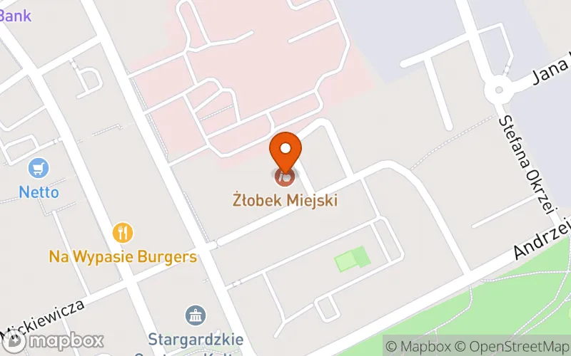Lokalizacja: Żłobek Miejski "Leśna Polana" w Stargardzie