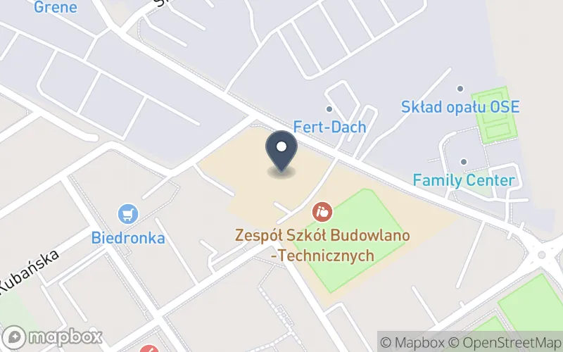 Lokalizacja: Zespól Szkół Budowlano-Technicznych