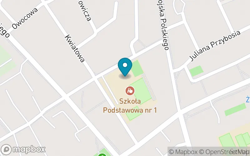 Lokalizacja: Szkoła Podstawowa nr 1 im. Juliusza Słowackiego