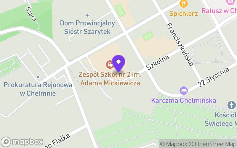 Lokalizacja: Technikum w Chełmnie