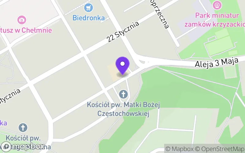 Lokalizacja: Szkoła Techniczna im. Korpusu Kadetów nr 2 Bydgoskiego Zakładu Doskonalenia Zawodowego w Chełmnie