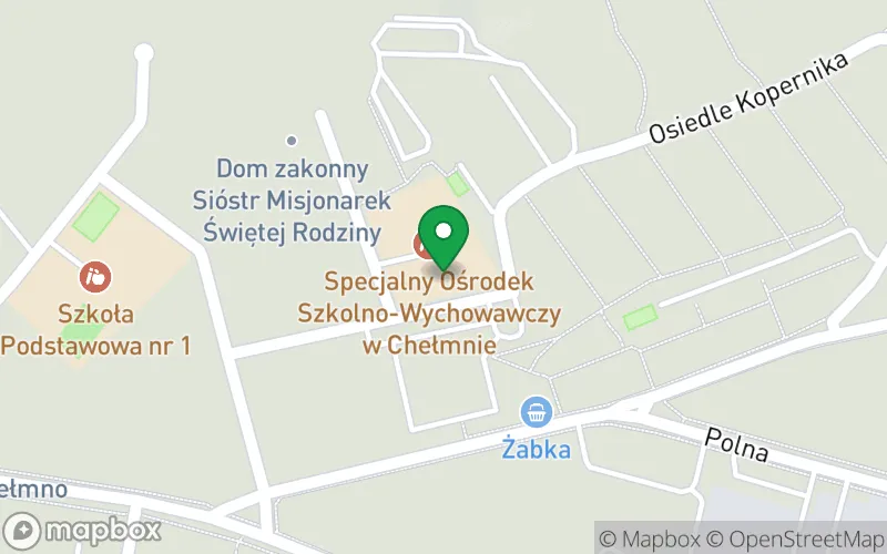 Lokalizacja: Przedszkole Specjalne nr 3 w Chełmnie