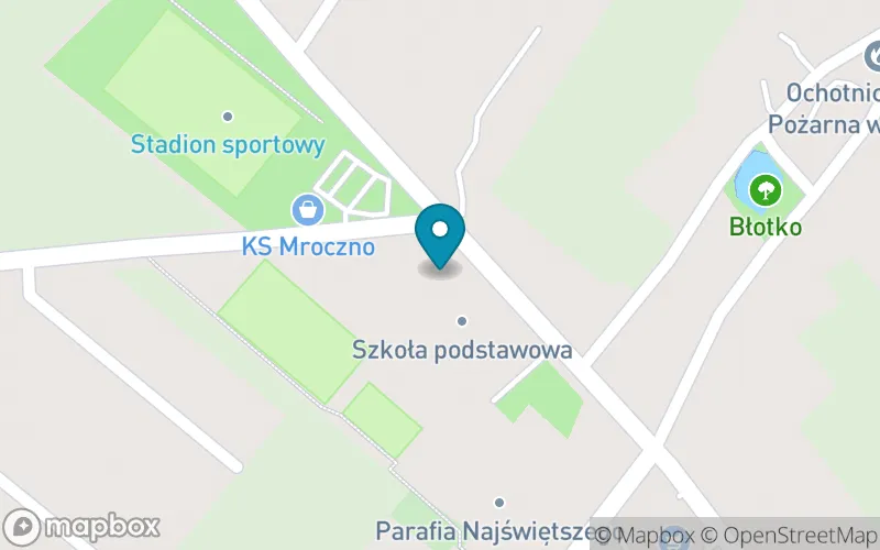 Lokalizacja: Szkoła Podstawowa w Mrocznie