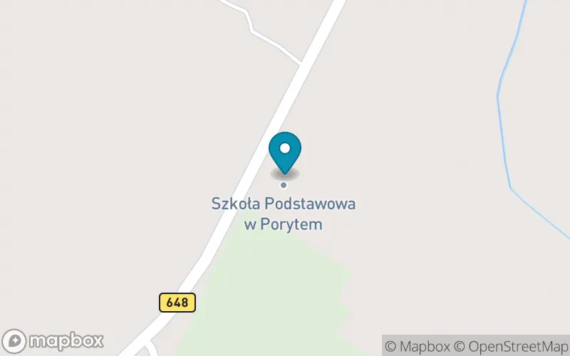 Lokalizacja: Szkoła Podstawowa w Porytem