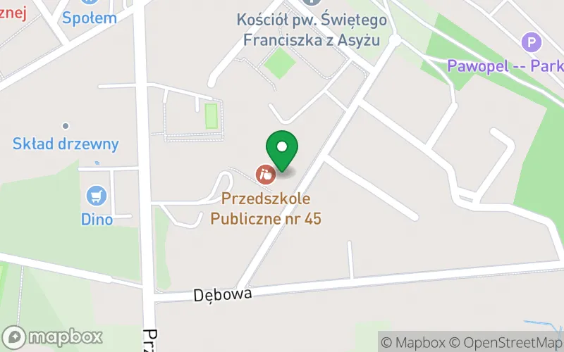 Lokalizacja: Przedszkole Publiczne nr 45