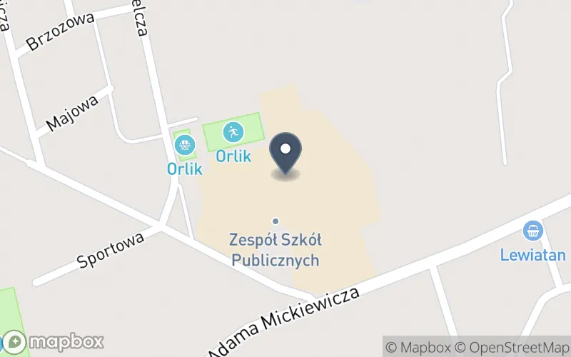 Lokalizacja: Zespół Szkół Publicznychw Dobrzanach