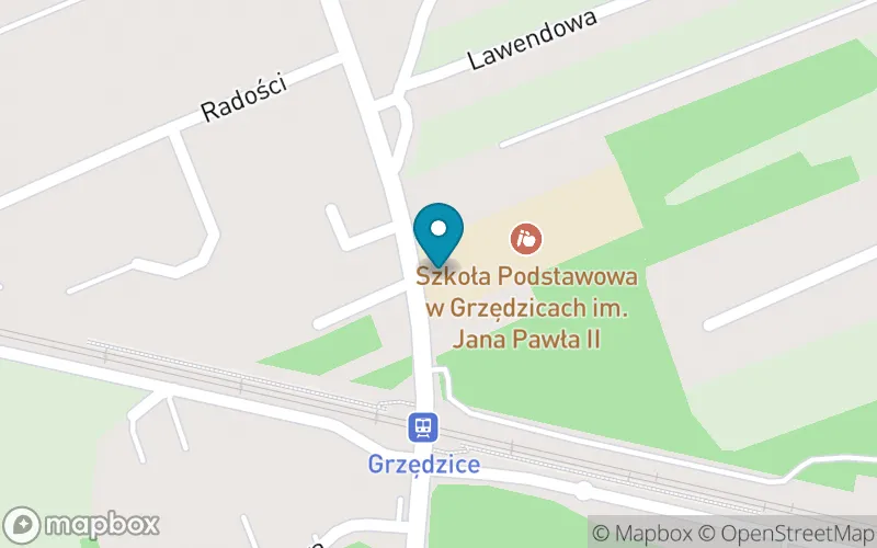 Lokalizacja: Szkoła Podstawowa im. Jana Pawła II w Grzędzicach