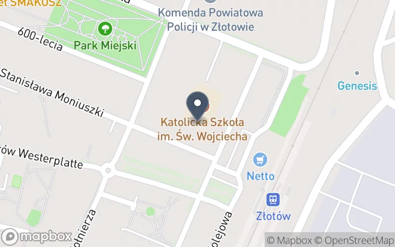 Lokalizacja: Zespół Szkół Katolickich im. Św. Wojciecha