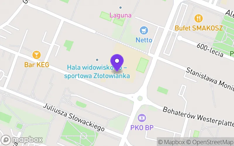 Lokalizacja: I Liceum Ogólnokształcące im. Marii Skłodowskiej - Curie w Złotowie