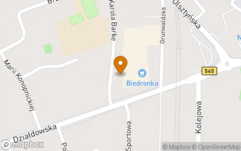 Lokalizacja: Szkoła Policealna w Nidzicy