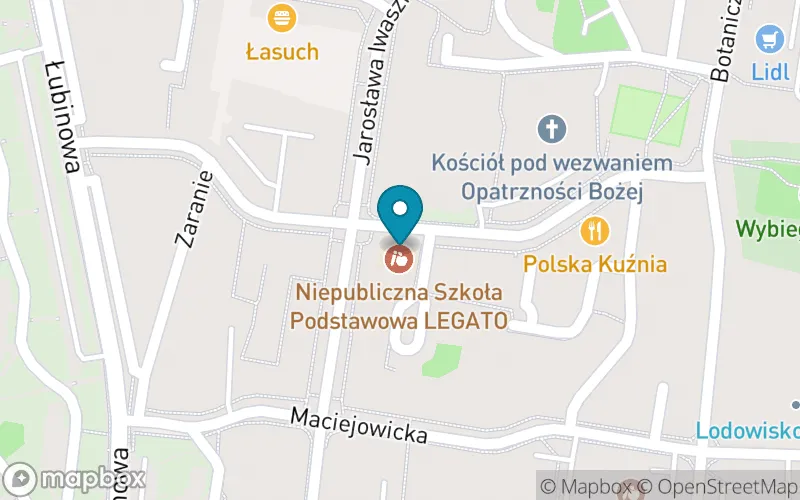 Lokalizacja: Niepubliczna Szkoła Podstawowa Legato