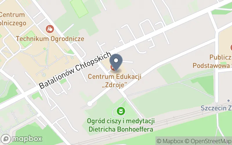Lokalizacja: Centrum Edukacji "Zdroje"