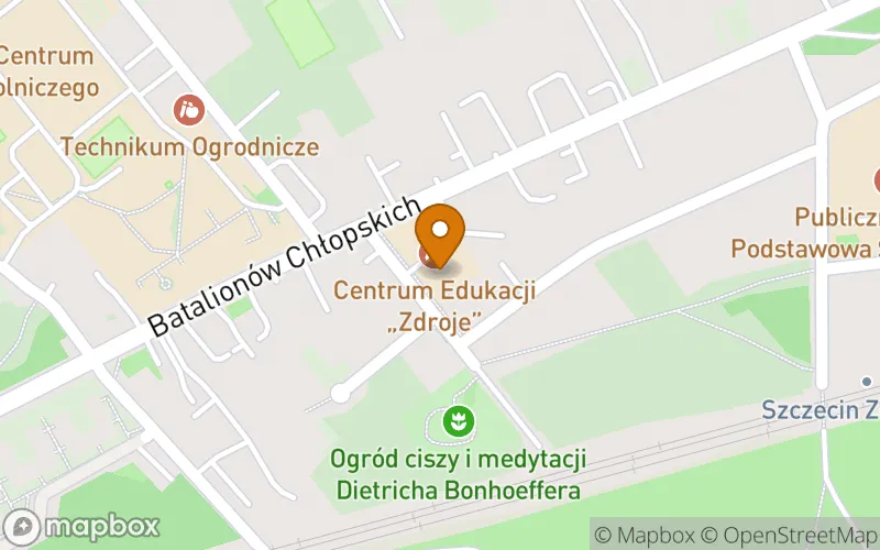 Lokalizacja: Szkoła Policealna "Zdroje"