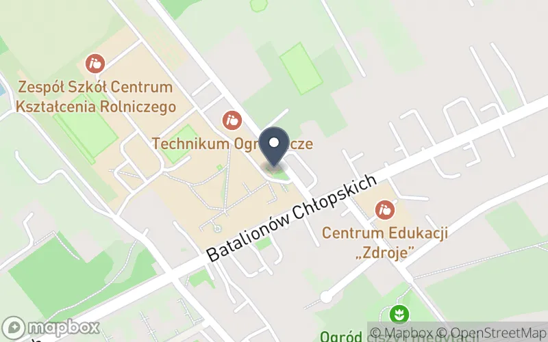 Lokalizacja: Zespół Szkół Centrum Kształcenia Rolniczego w Szczecinie