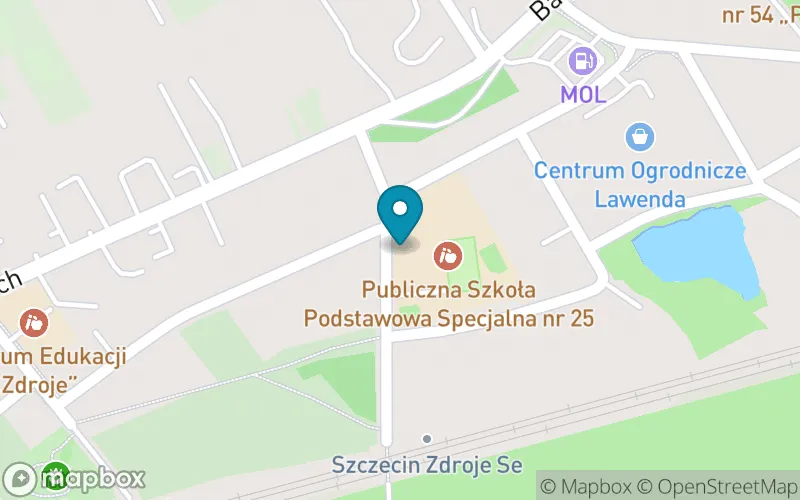 Lokalizacja: Publiczna Szkoła Podstawowa Specjalna nr 25