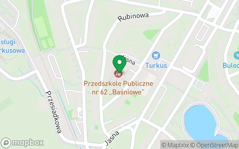 Lokalizacja: Przedszkole Publiczne nr 62