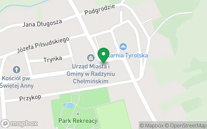 Lokalizacja: Przedszkole Samorządowe w Radzyniu Chełmińskim