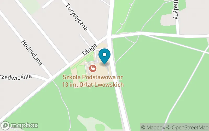 Lokalizacja: Szkoła Podstawowa nr 13 im. Orląt Lwowskich