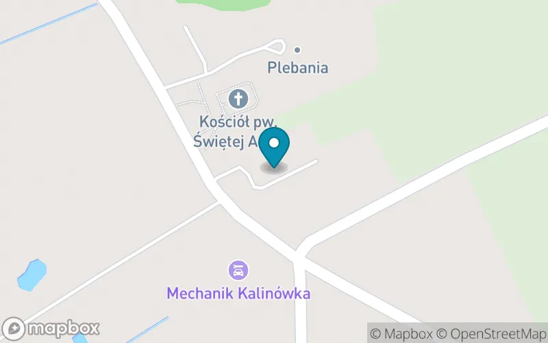 Lokalizacja: Szkoła Podstawowa im. Jana Pawła II w Kalinówce Kościelnej
