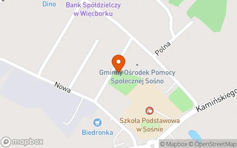 Lokalizacja: Żłobek w Sośnie